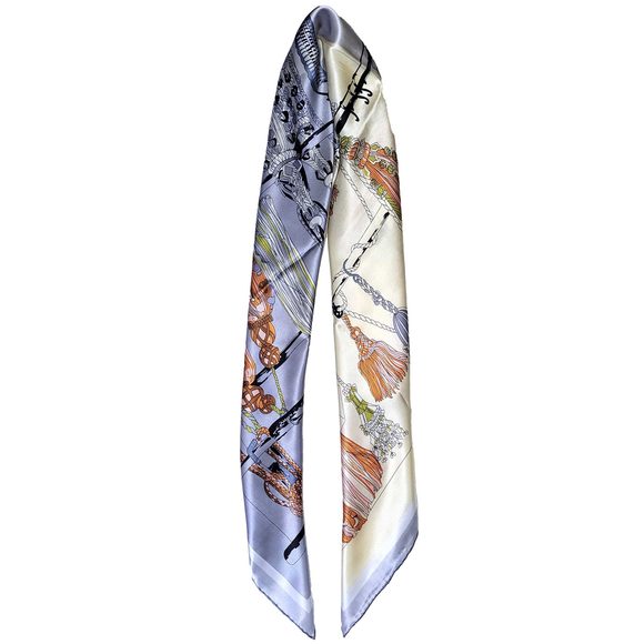 NWT Genuine 100% Mulberry Silk Satin Scarf 42"x42" Large Square Shawl 59731 - Picture 4 of 10